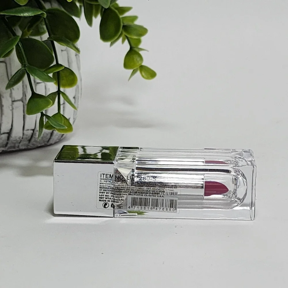 Amuse Matte Long Lasting Lipstick Majestic Berry Color LIP 7280S-8 ~New & Sealed